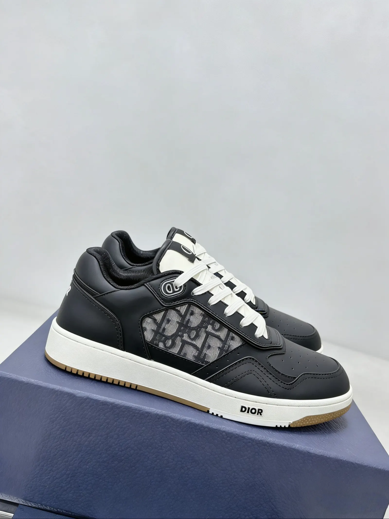 Dior Black Sneakers Casual Versatile