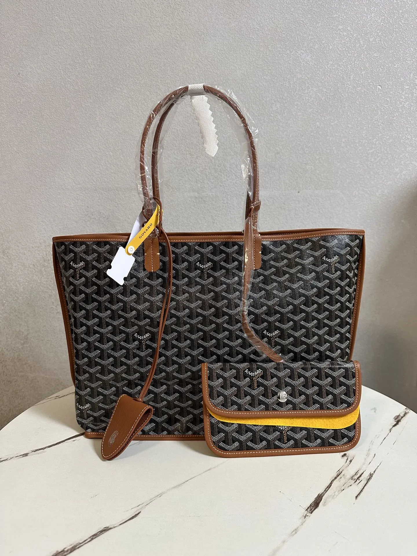 Goyard 棕色 小牛皮 托特包 大容量托特款