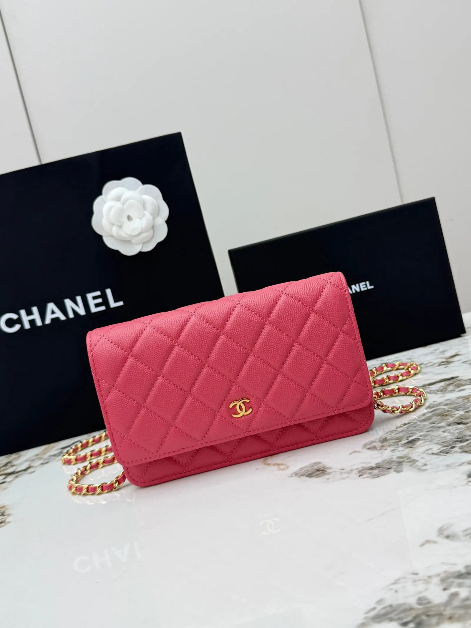 CHANEL 小牛皮 鏈條包 精致鏈條款