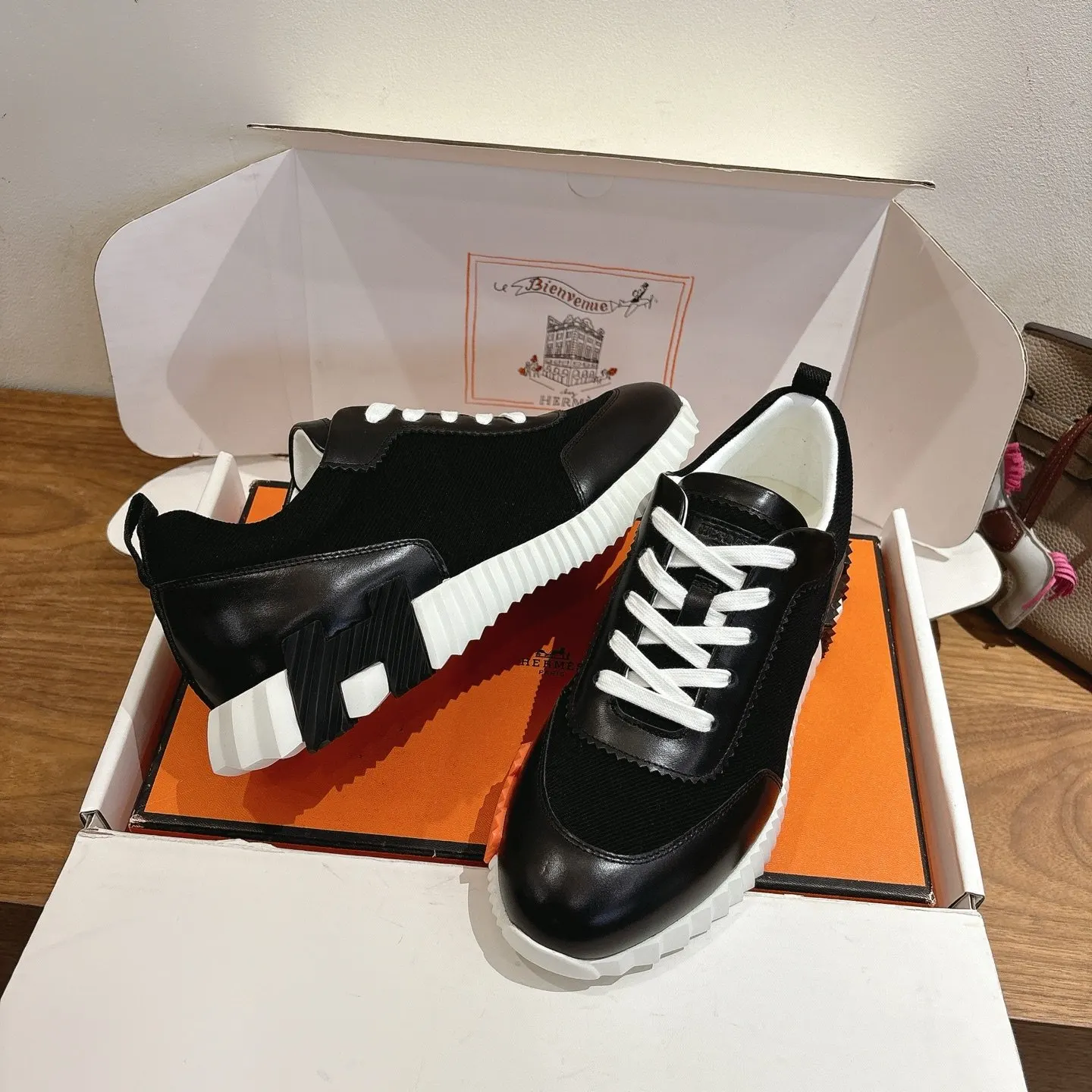 Hermes SS Sneakers Casual Versatile