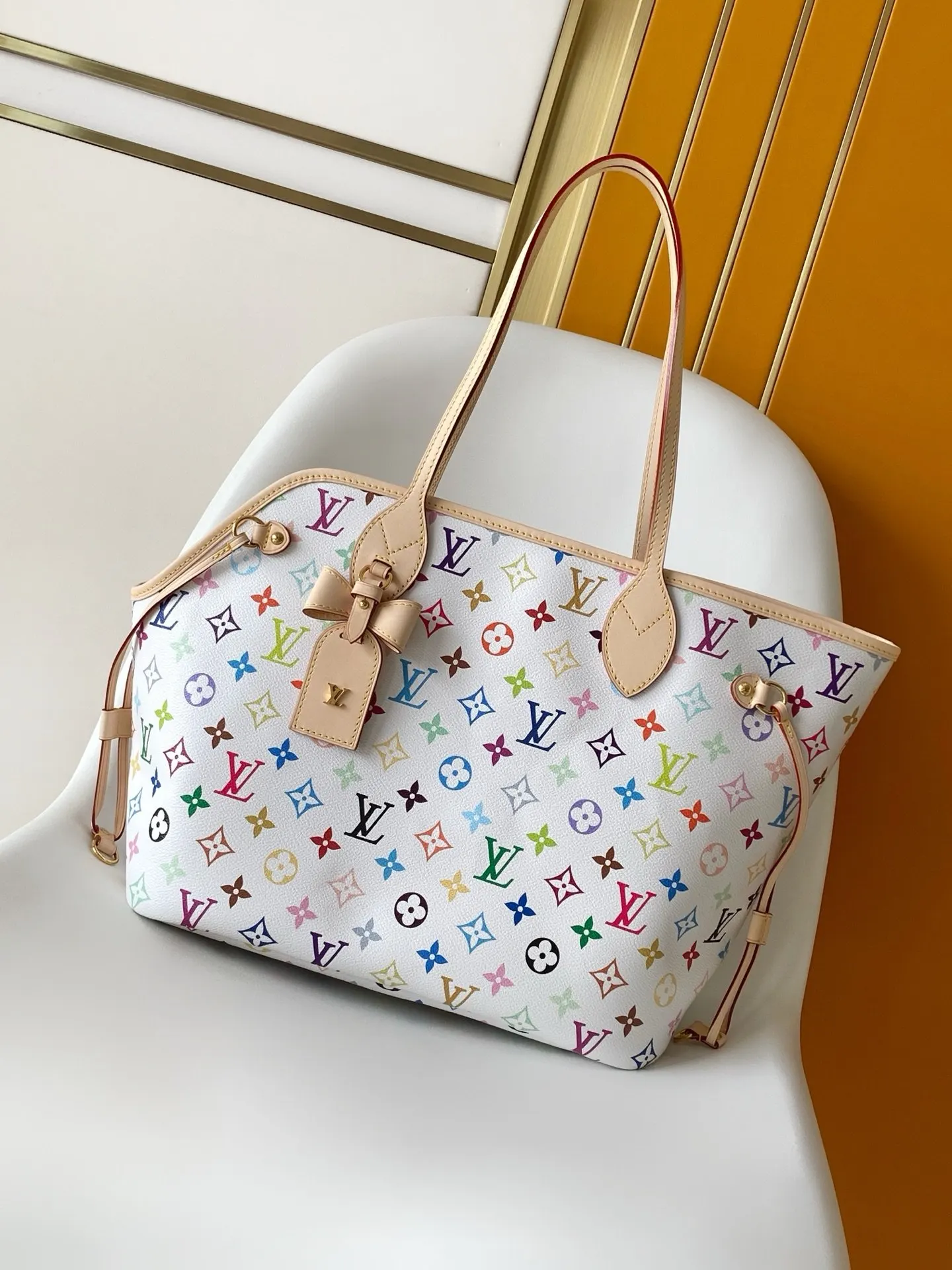 LV Neverfull 帆布 托特包 大容量托特款