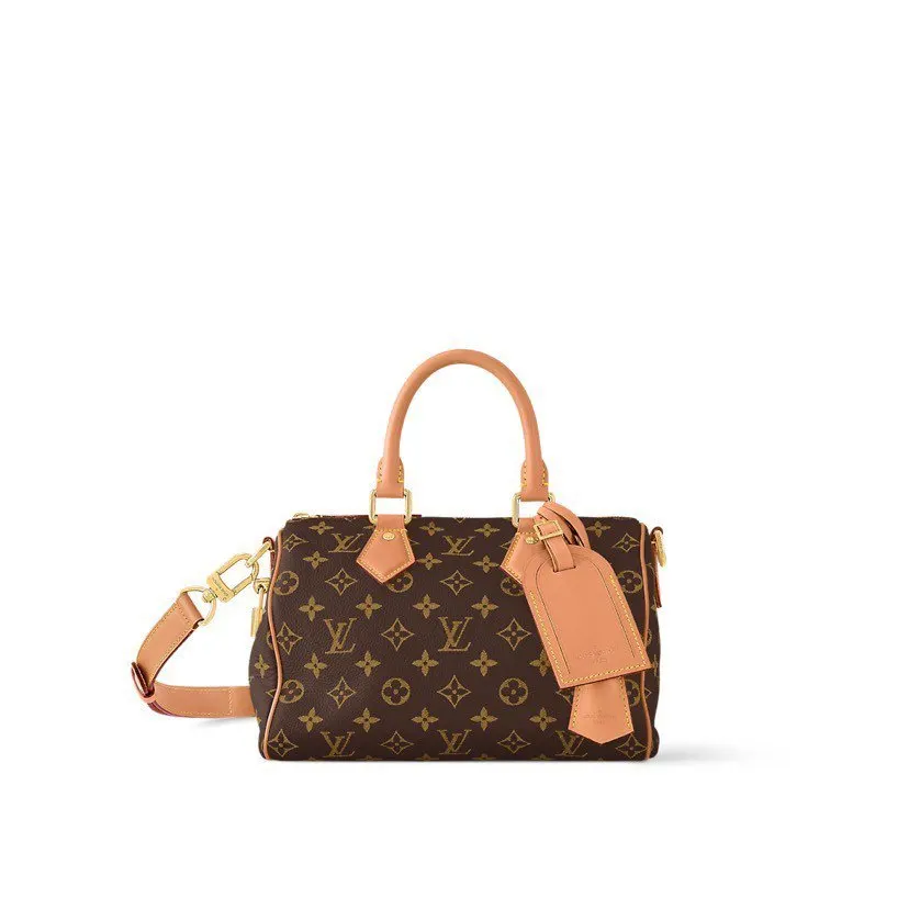 Gold Monogram Top Handle Bag Commuter Leather