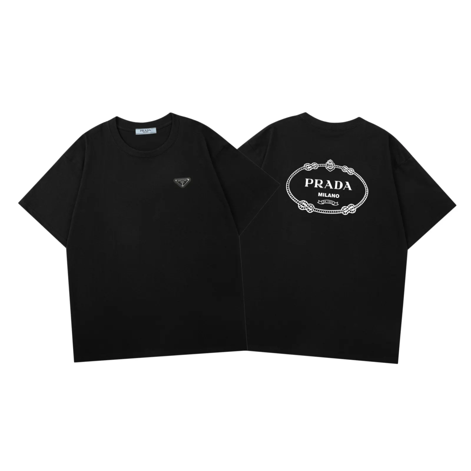 Prada T-Shirt Casual Versatile