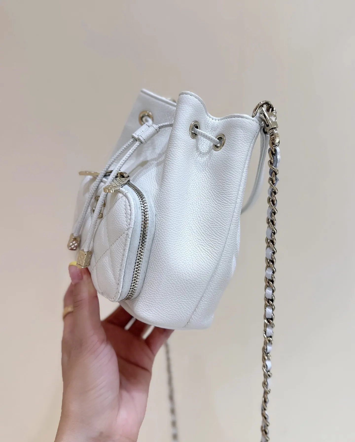 Bucket Bag Casual Leather