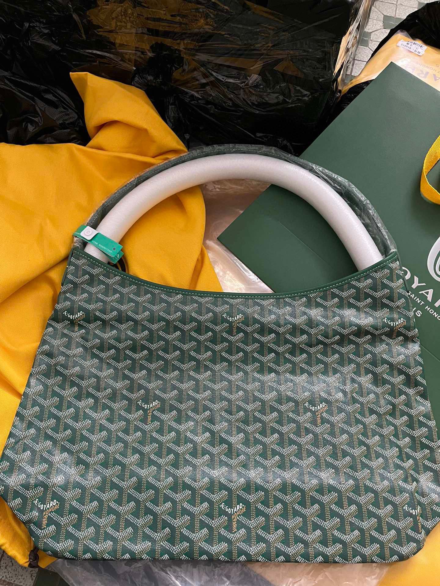 Goyard Hobo 綠色 腋下包 復古腋下背款