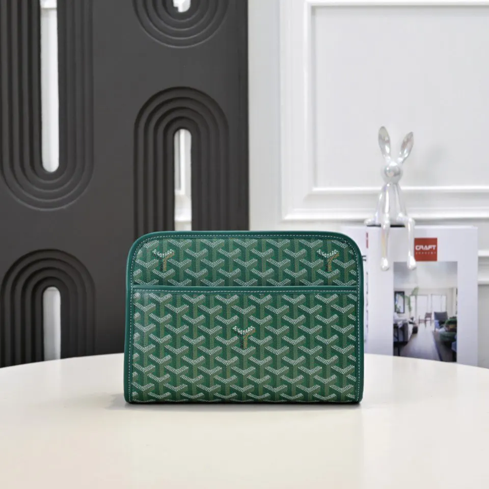 Goyard 綠色 直销 綠色 GOYAR 戈雅 包 洗漱 化妝包 便携收納款