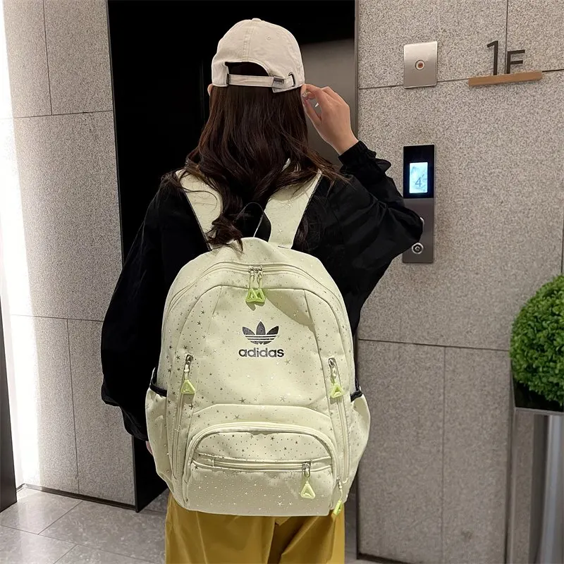 街头潮流运动休闲个性满天星运动学院风高中大学 双肩包 实用双肩款