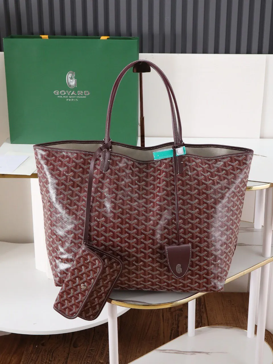 Goyard 帆布 腋下包 复古腋下背款