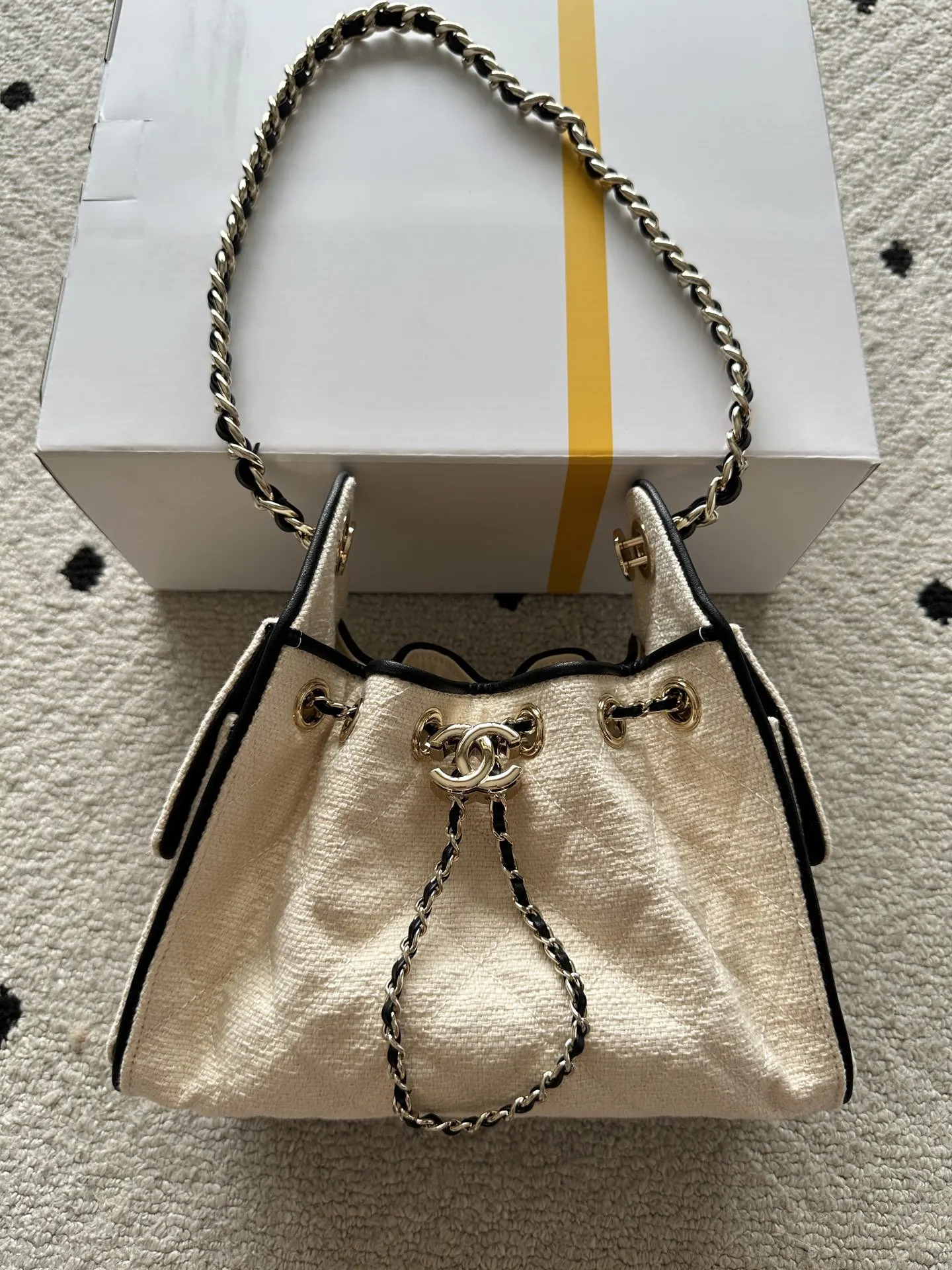 Chanel Hobo Shoulder Bag Vintage Leather