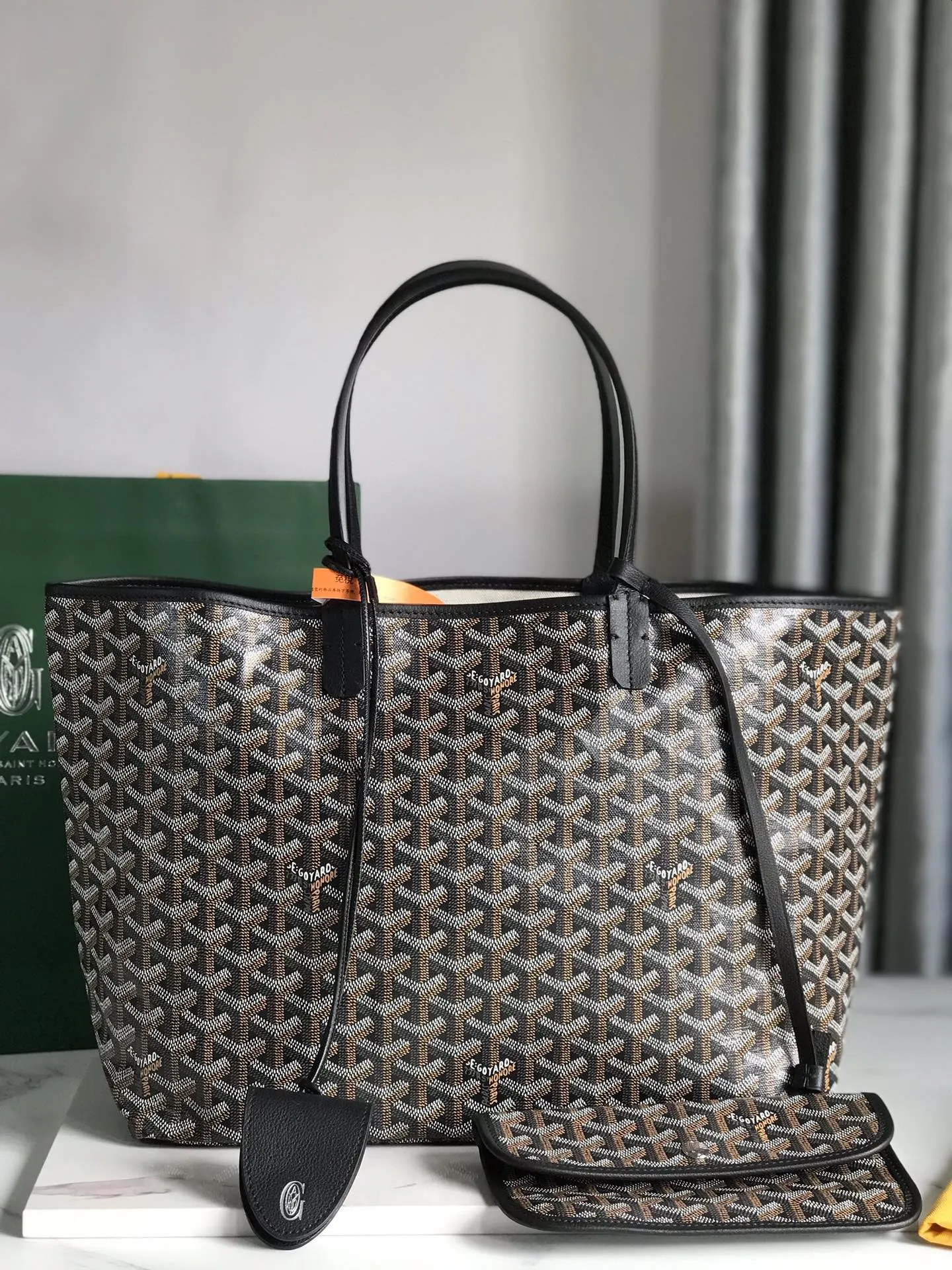 Goyard 黑色 托特包 大容量托特款