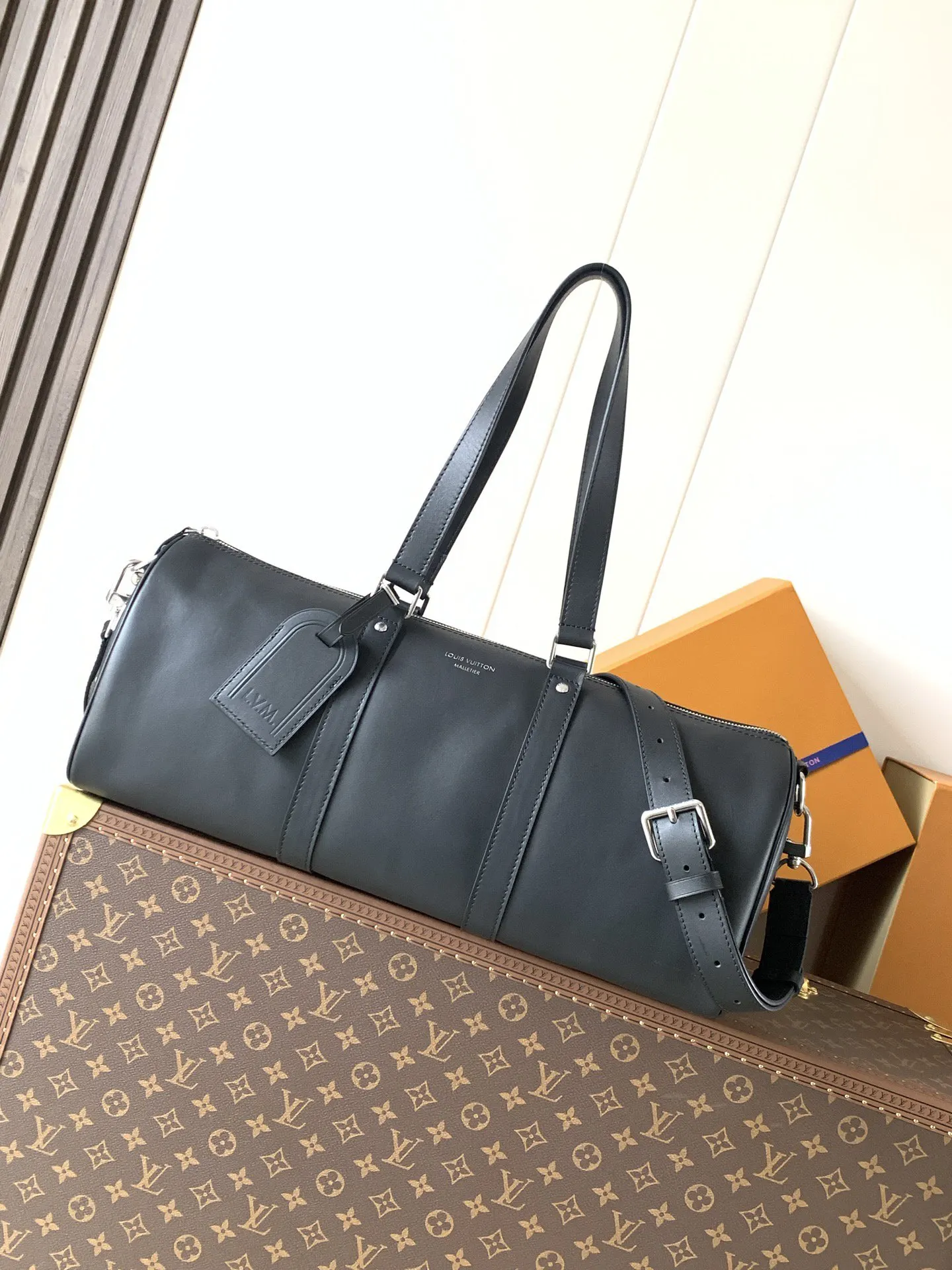 Speedy 黑色 牛皮 單肩包 日常單肩背款
