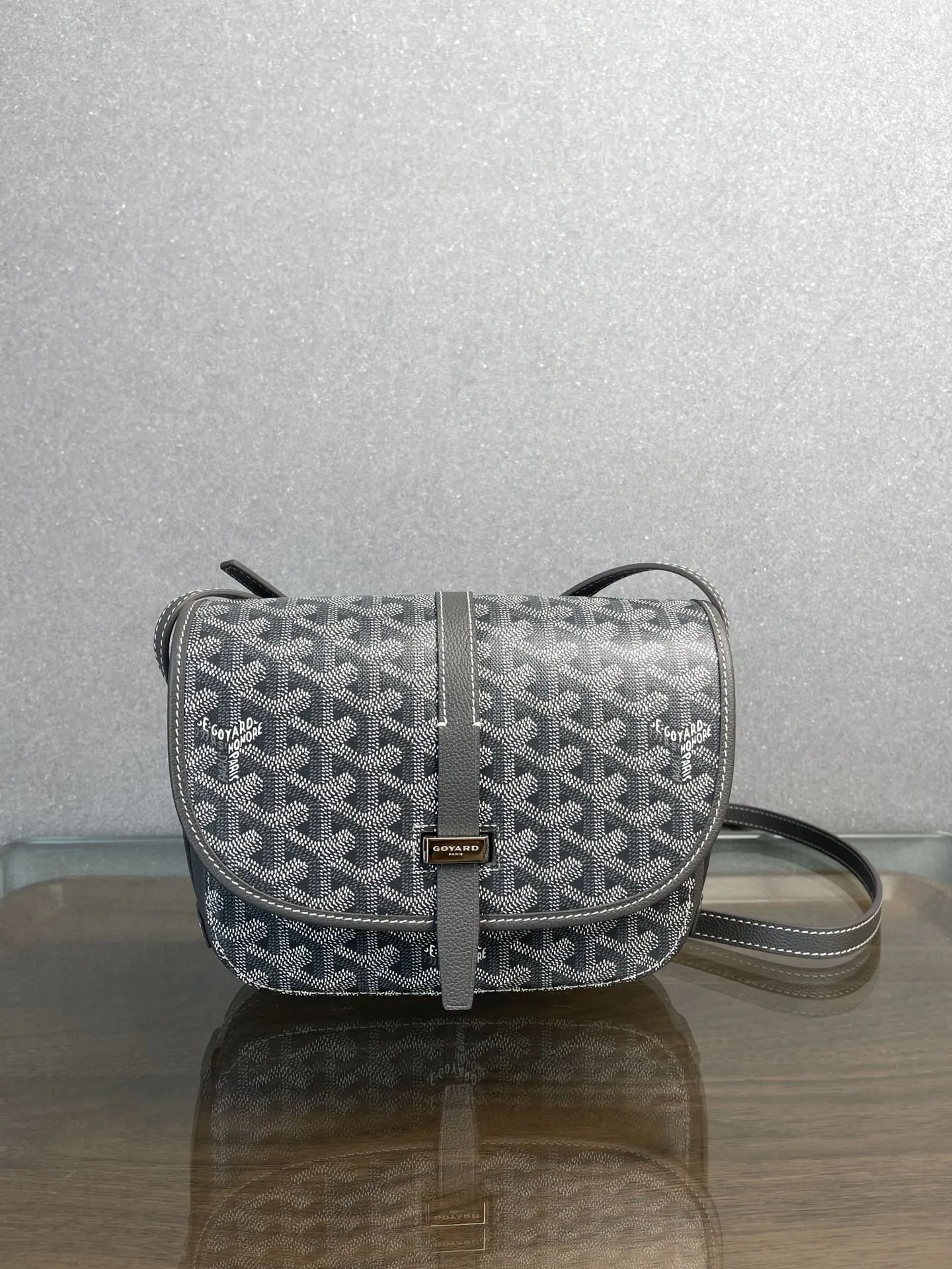 Gray Crossbody Bag Lightweight