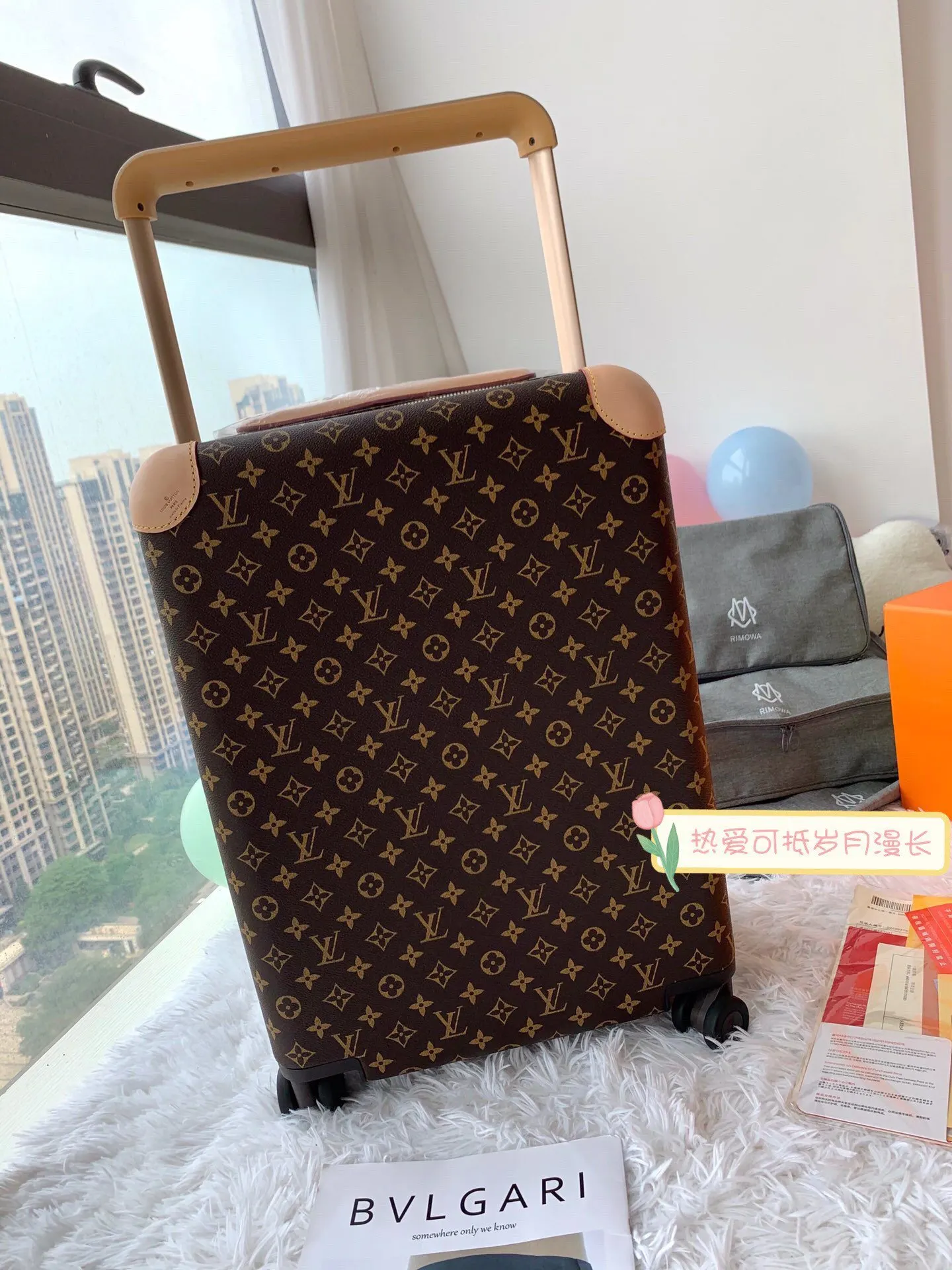 拉杆箱旅行箱 变色皮 海关锁 万向轮 鋁制宽拉杆時尚 行李箱 旅行拉杆款 輕便出行款