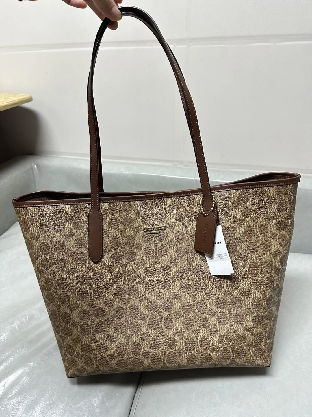 Monogram Tote Bag Canvas