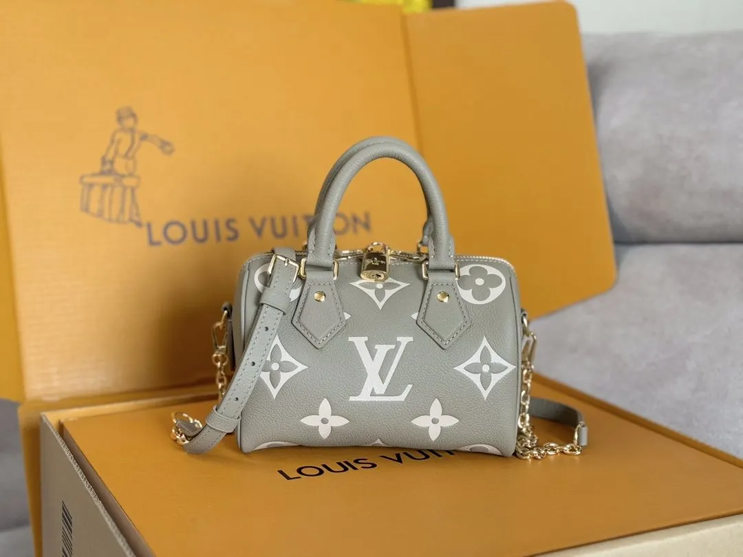 LV Speedy 牛皮 行李箱 旅行拉杆款 輕便出行款