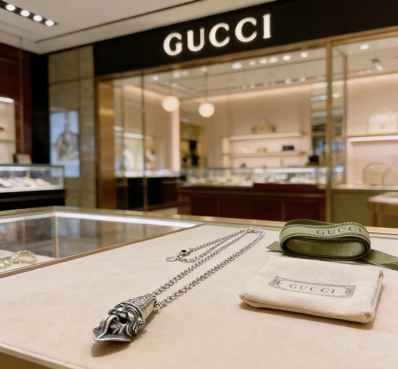 Gucci 鏈條包 單肩斜挎款