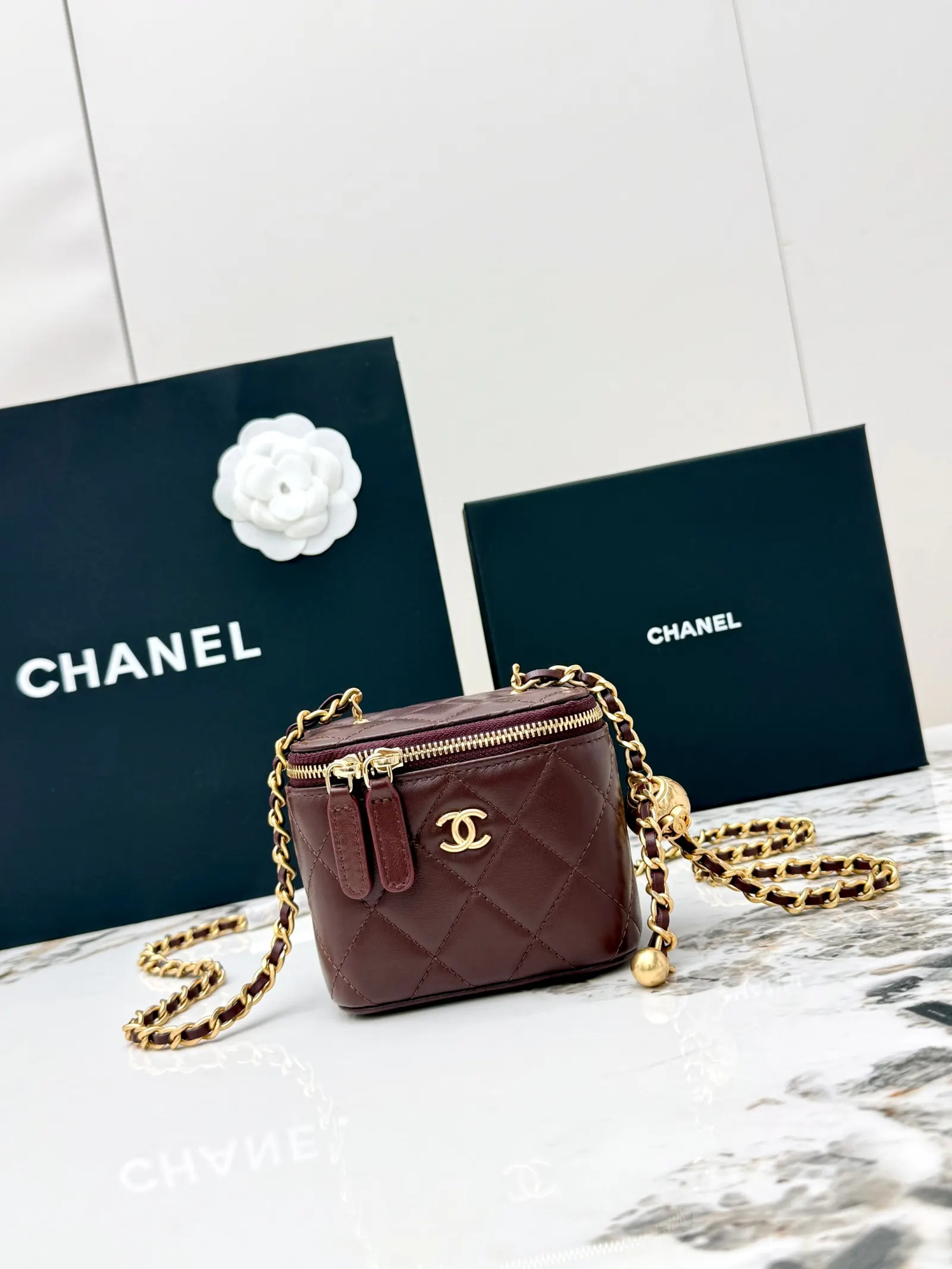Chanel Gold Chain Bag