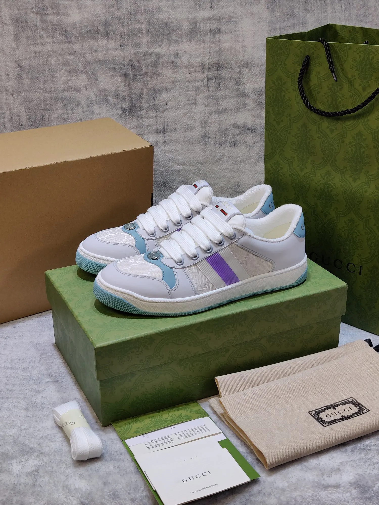 Gucci Logo休閒運動鞋 百搭款
