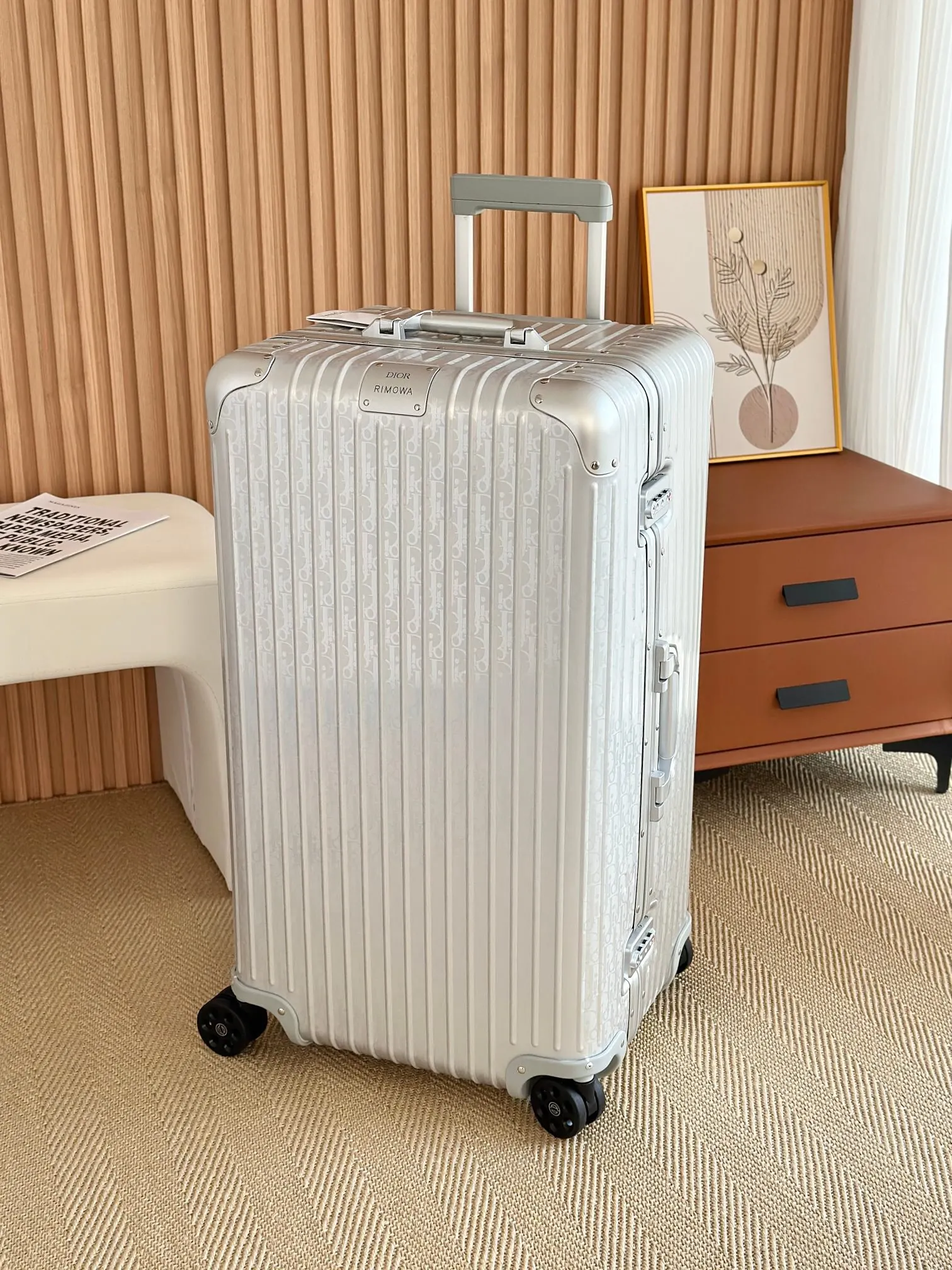 银色 渐变银色 行李箱 旅行拉杆款 轻便出行款