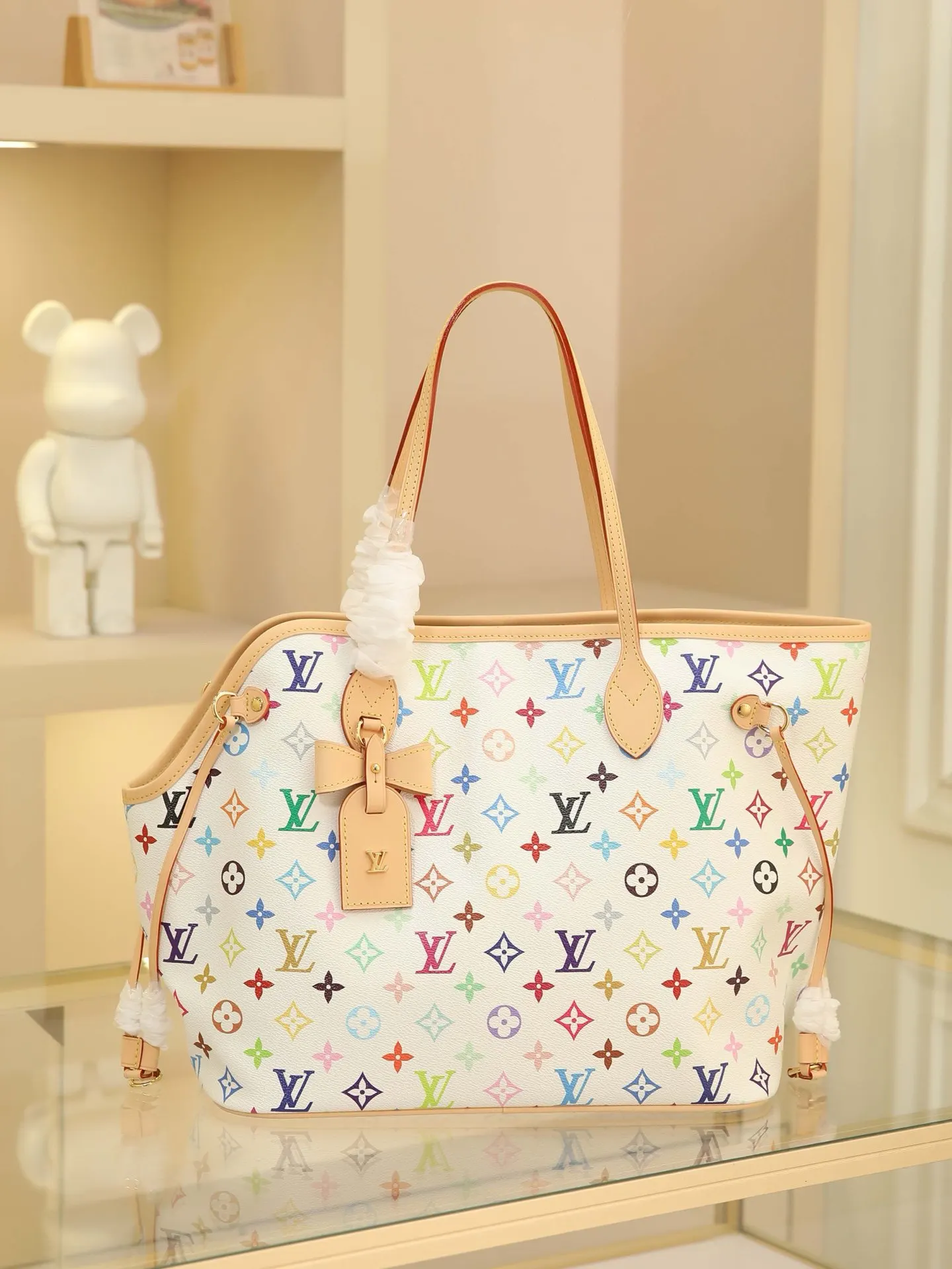 LV Neverfull 帆布 托特包 大容量托特款