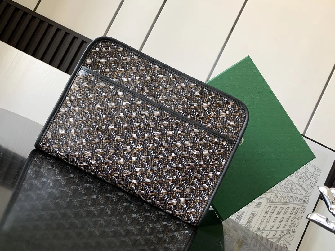 Goyard 黑色 化妆包 便携收纳款