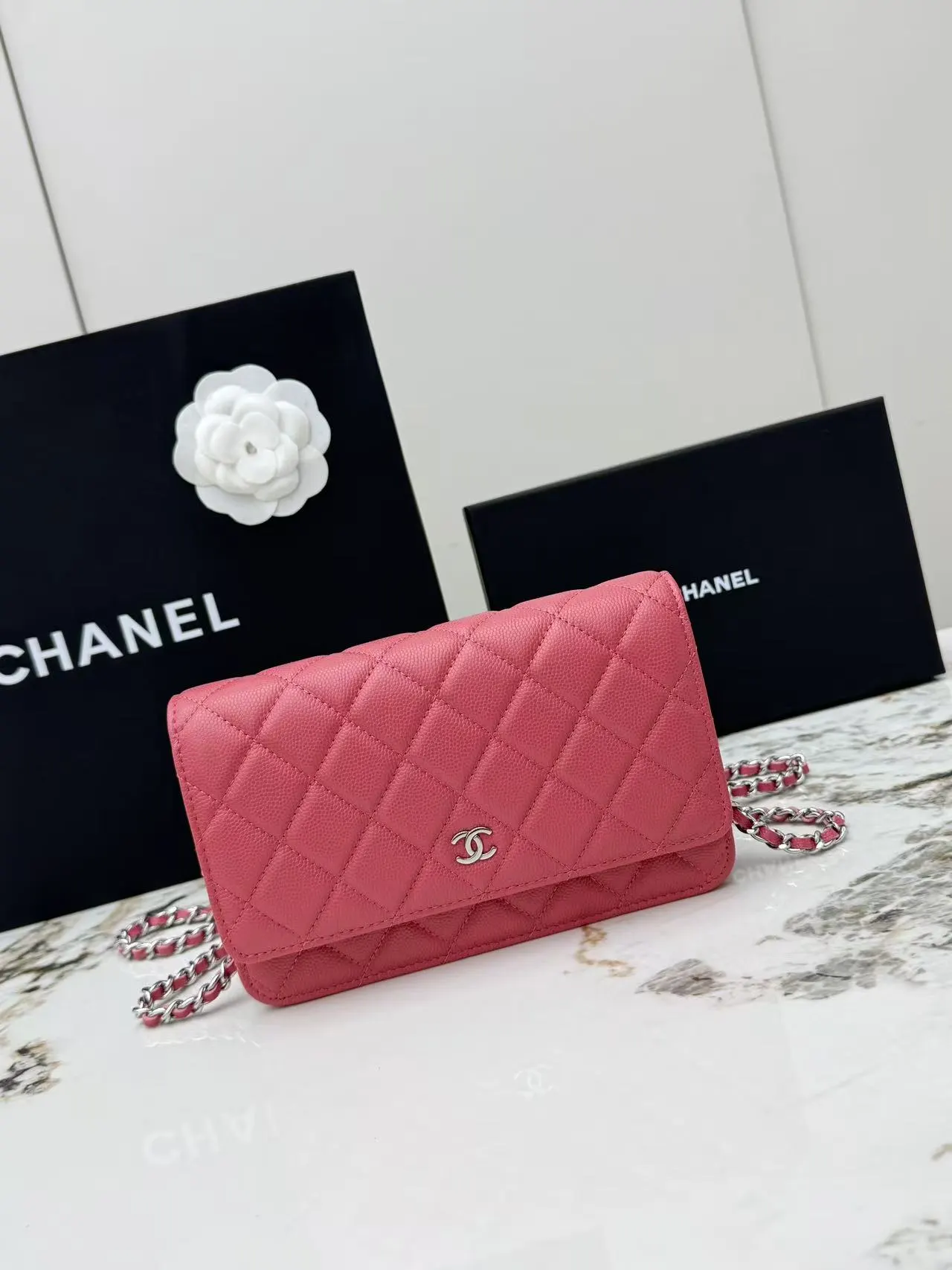 CHANEL 小牛皮 链条包 精致链条款