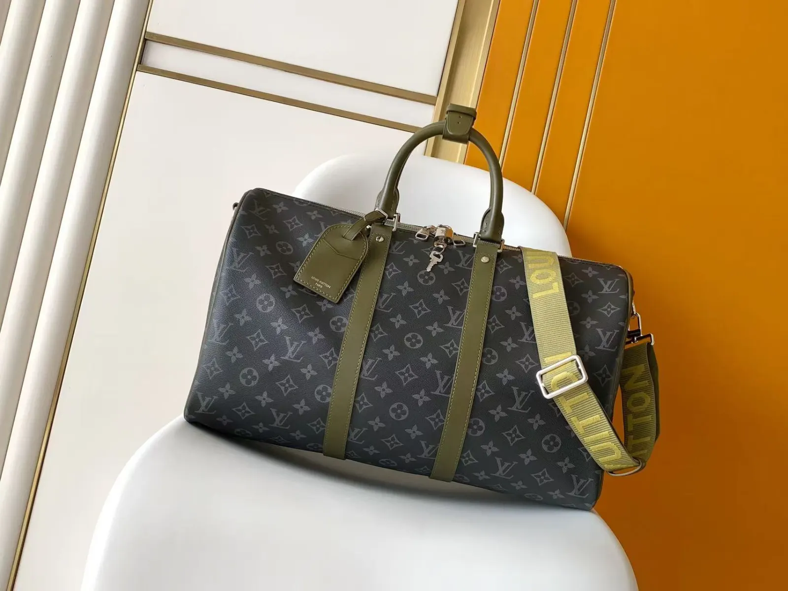 Keepall 牛皮 旅行包 大容量旅行款
