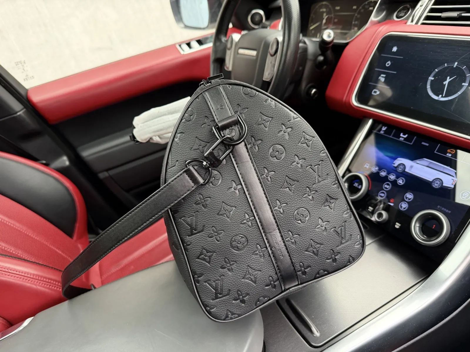 LV Keepall 黑色 牛皮 旅行袋 大容量旅行款