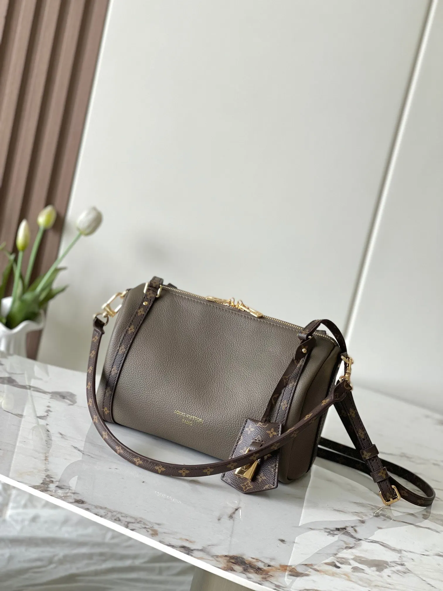 LV Keepall 黑色 牛皮 旅行袋 大容量旅行款