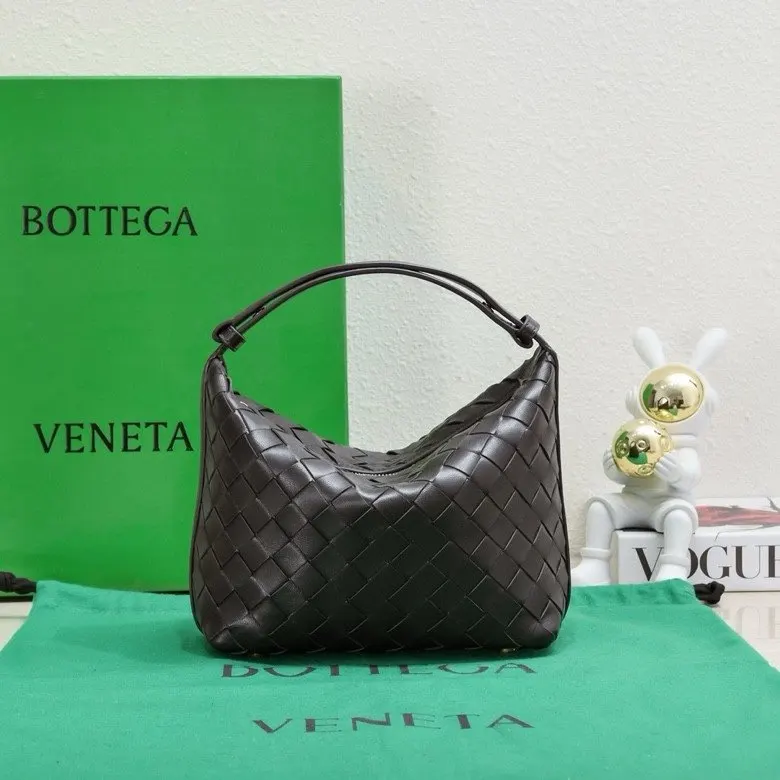 Bottega Veneta 金色 羊皮 腋下包 复古腋下背款