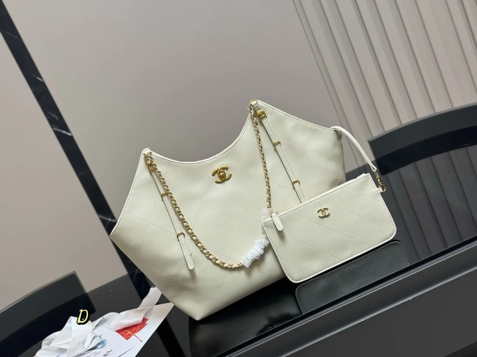 CHANEL 权志龙GD同款大托特 maxi超 托特包 大容