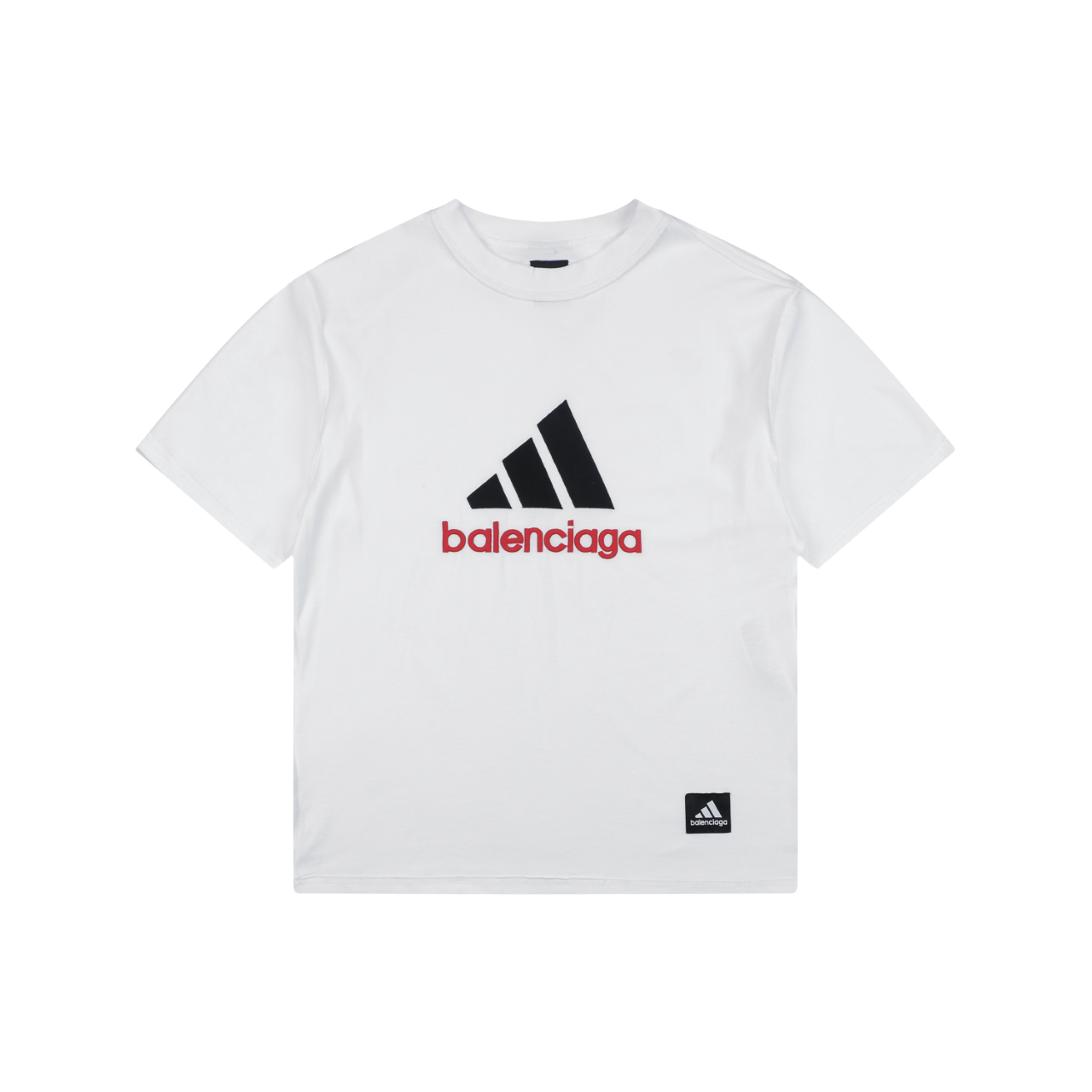 Balenciaga Cotton Short Sleeve T-Shirt Loose Casual