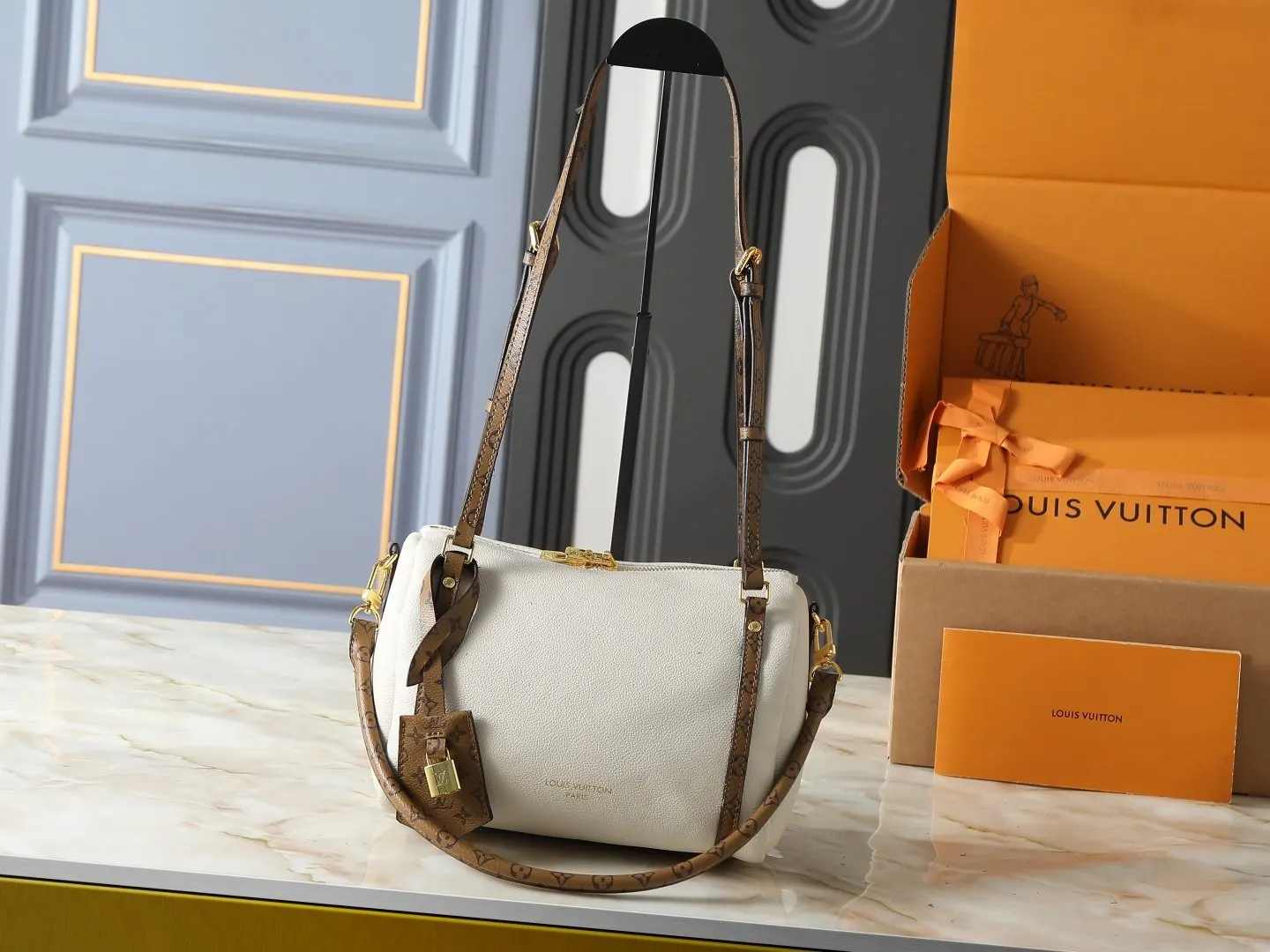 LV Keepall 牛皮 旅行袋 大容量旅行款