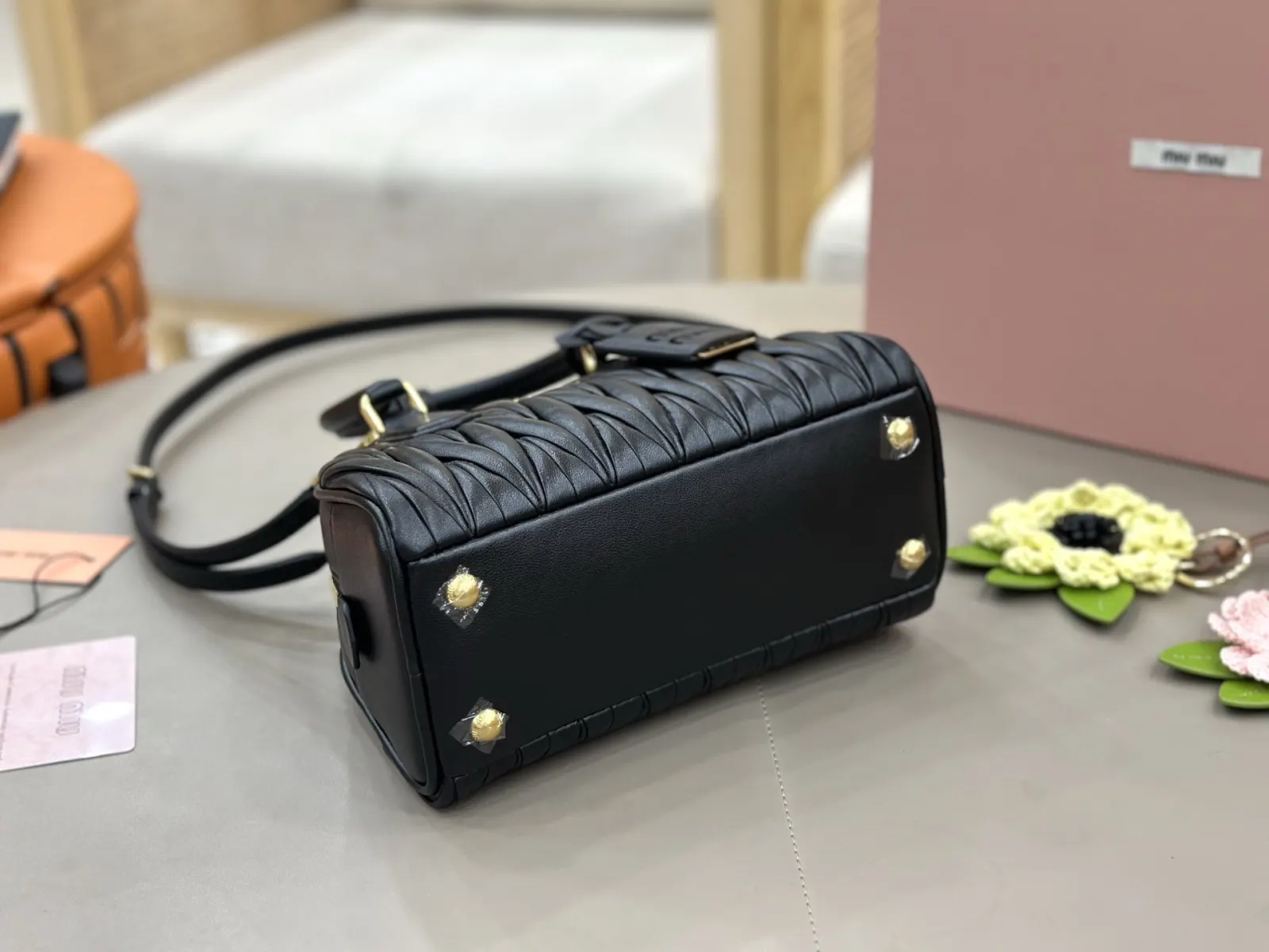 Black White Crossbody Bag Lightweight