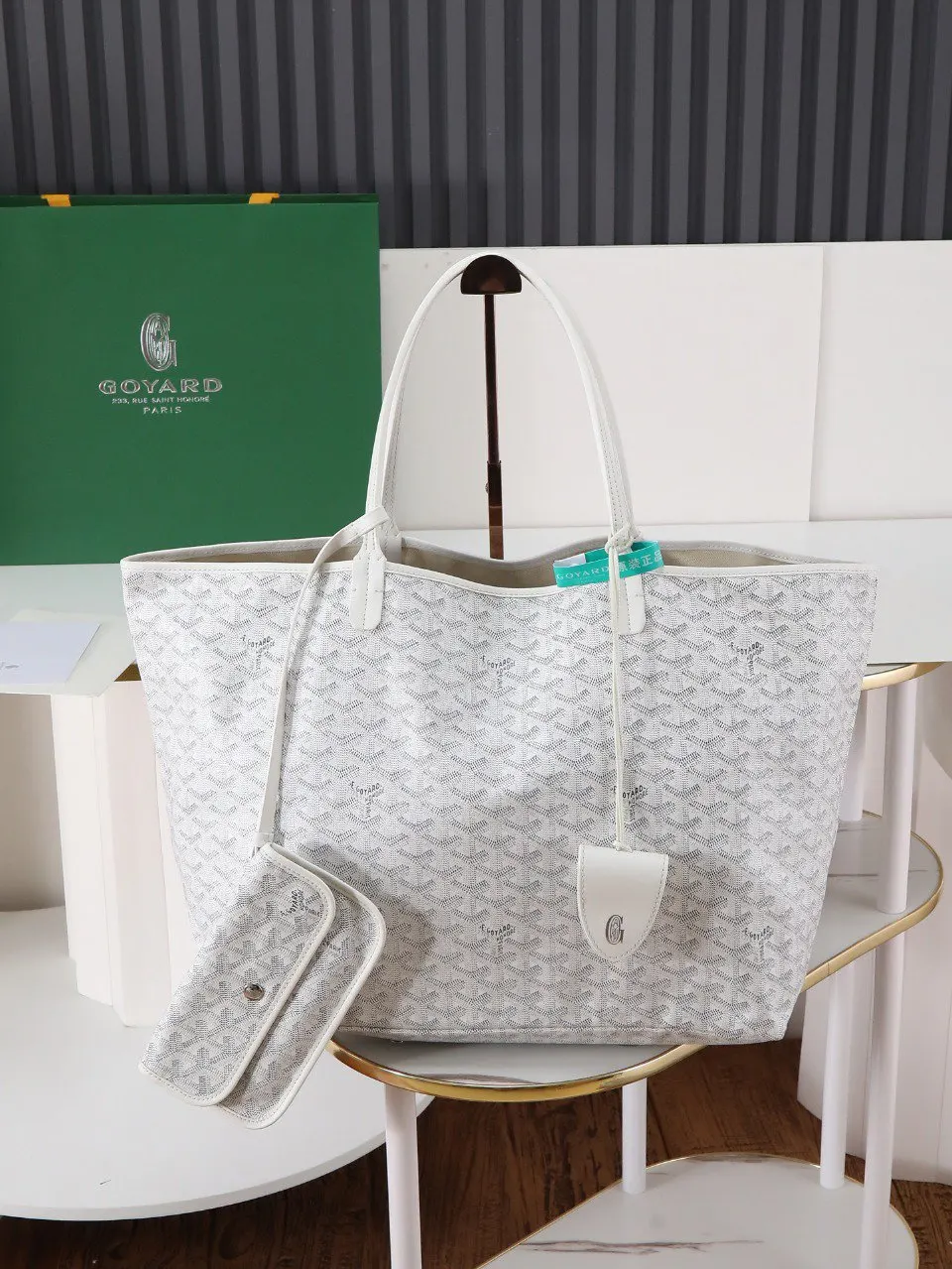 Goyard 帆布 腋下包 復古腋下背款