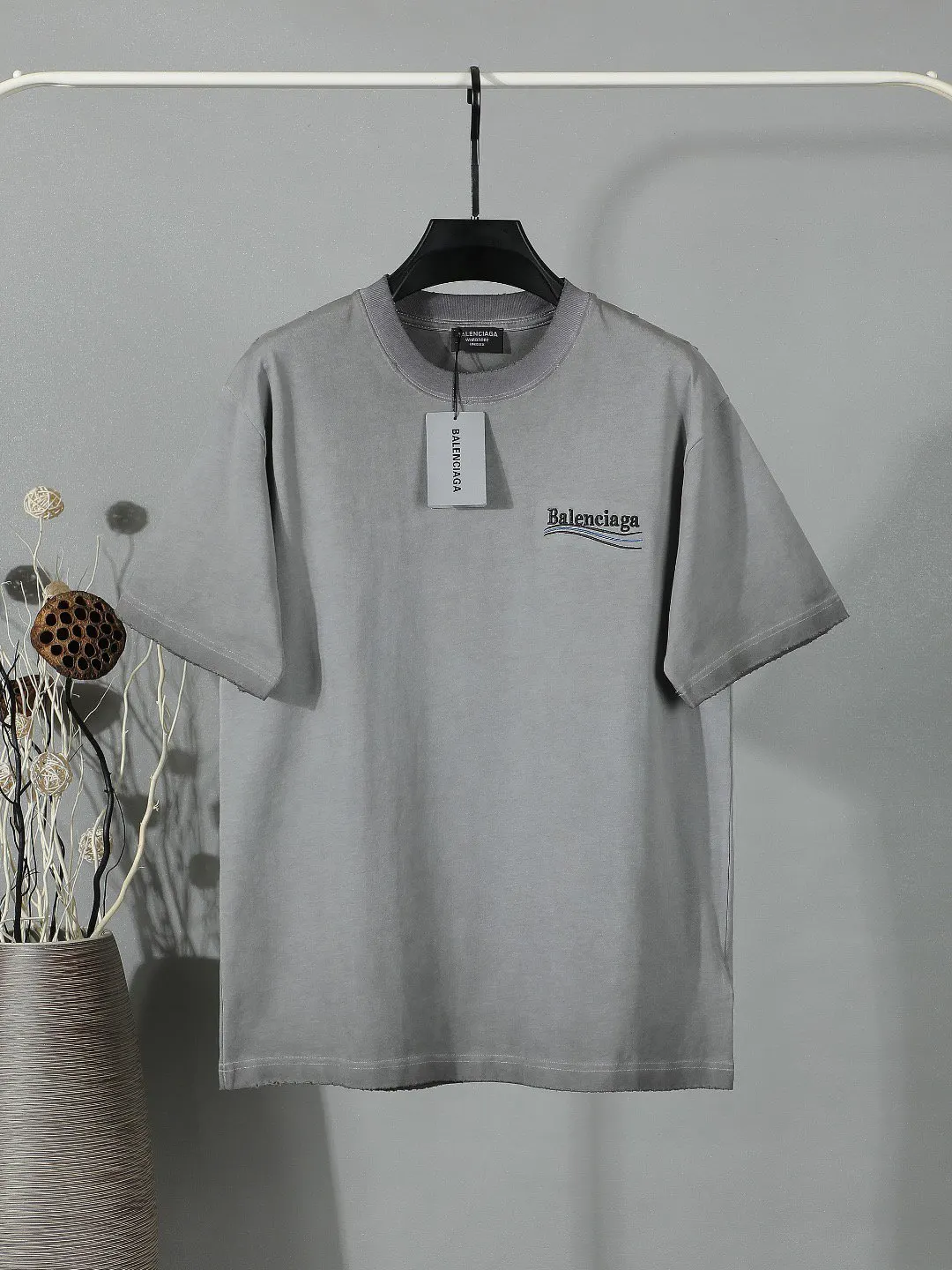Balenciaga 26SS Logo 字母 短袖T恤 街頭休閒款