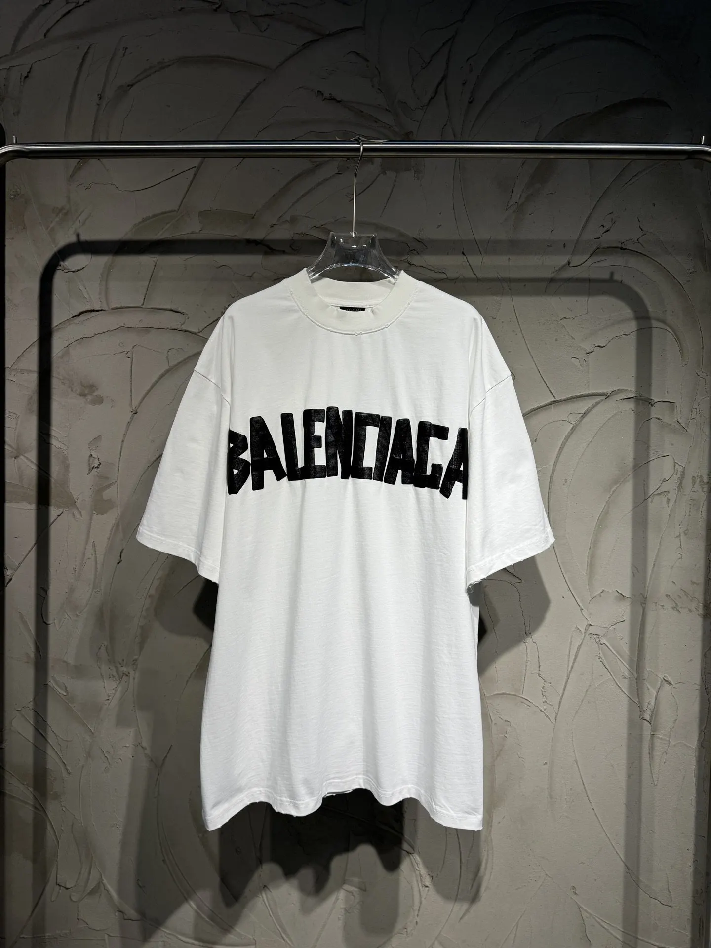Balenciaga Letter Print Short Sleeve T-Shirt Street Casual