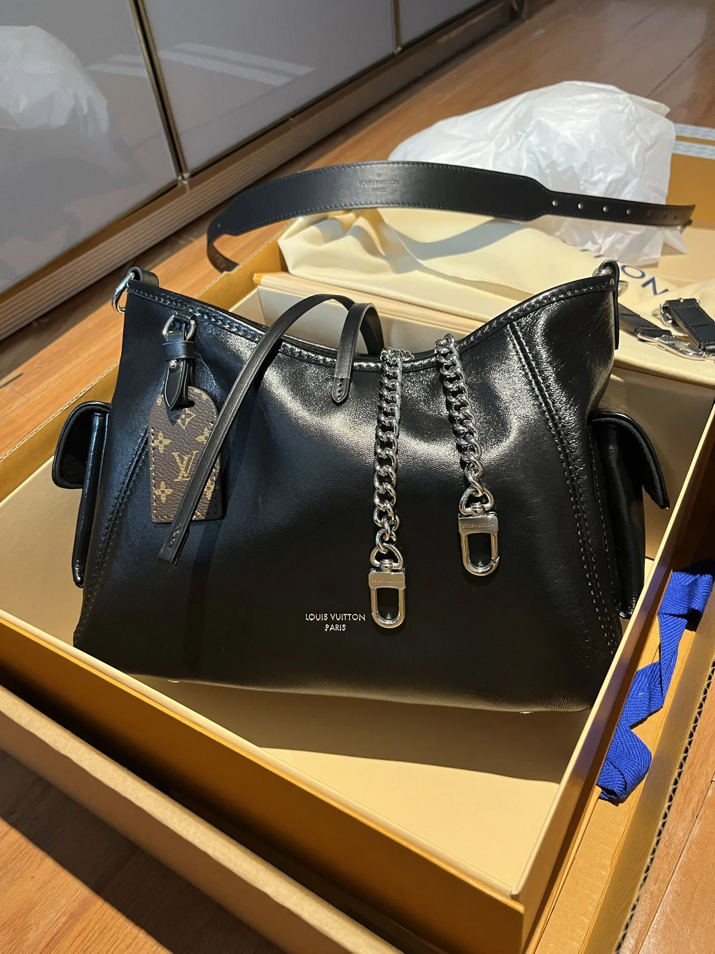 CarryAll 羊皮 水桶包 休閒水桶款