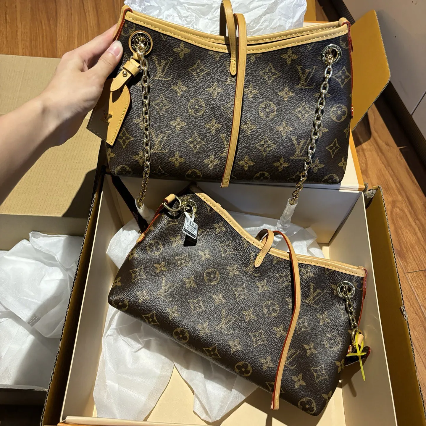 CarryAll 老花 链条包 精致链条款