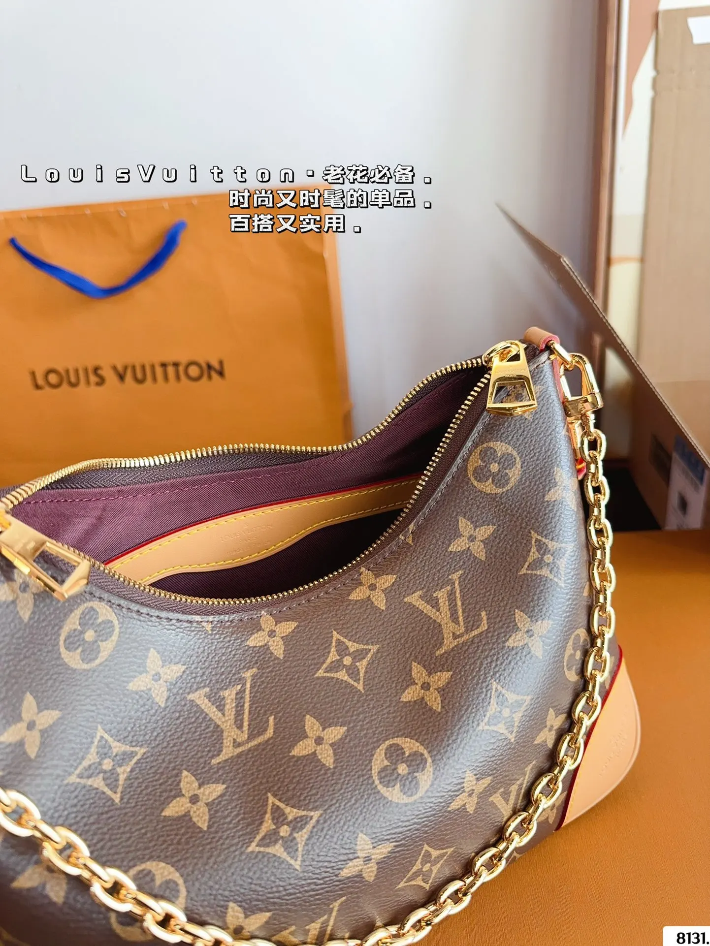 LV 黑色 老花 预测今后必定是热门款 腋下包 复古腋下背款