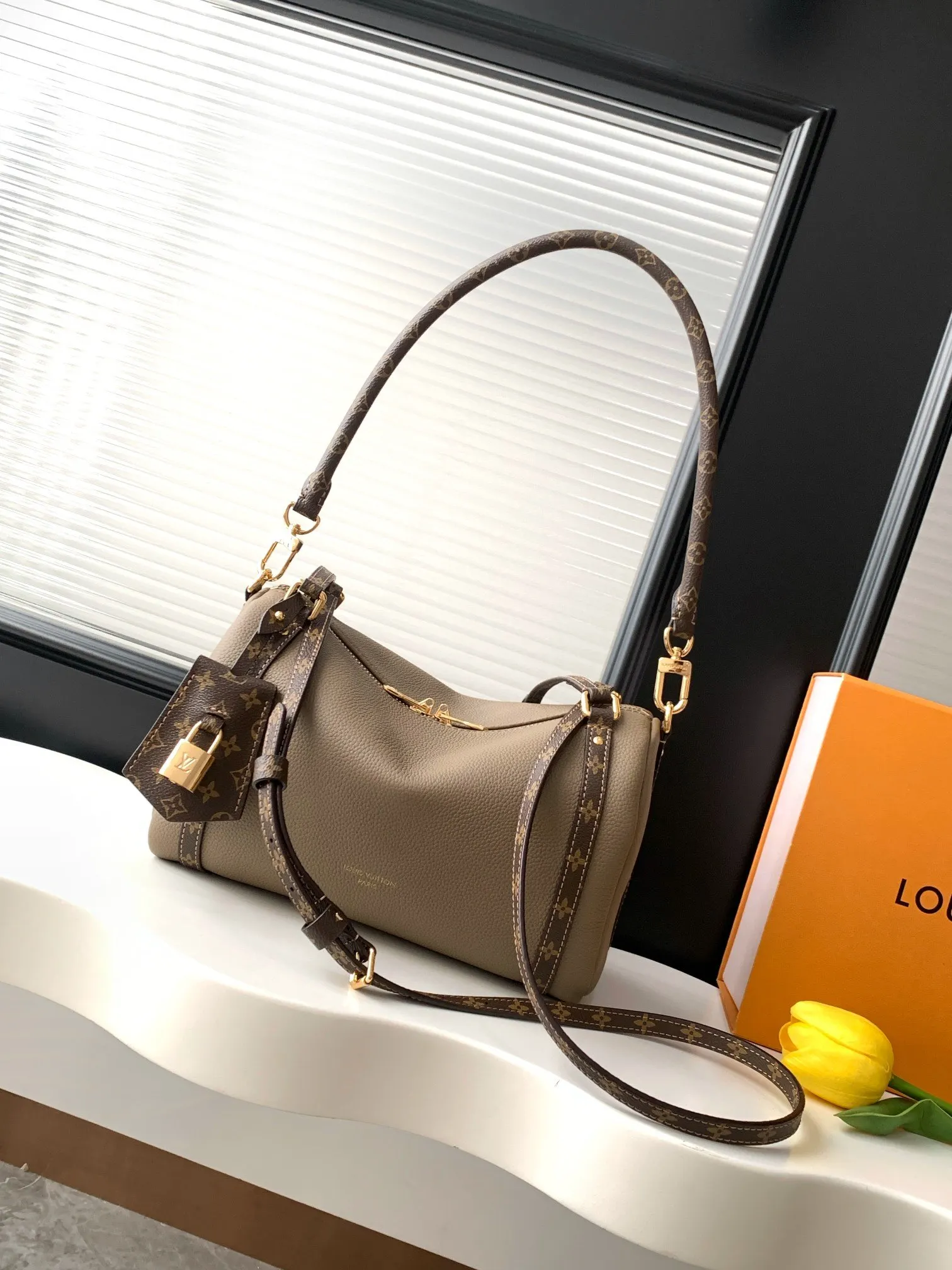 LV Pochette 黑色老花手袋 鏈條款
