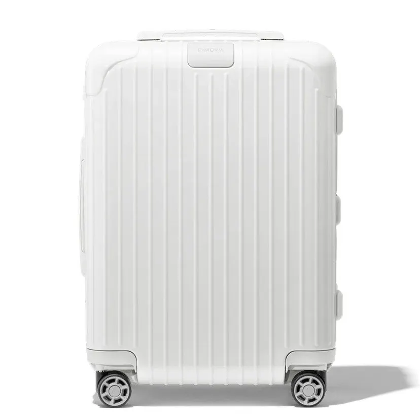 Black White Suitcase Travel Lightweight