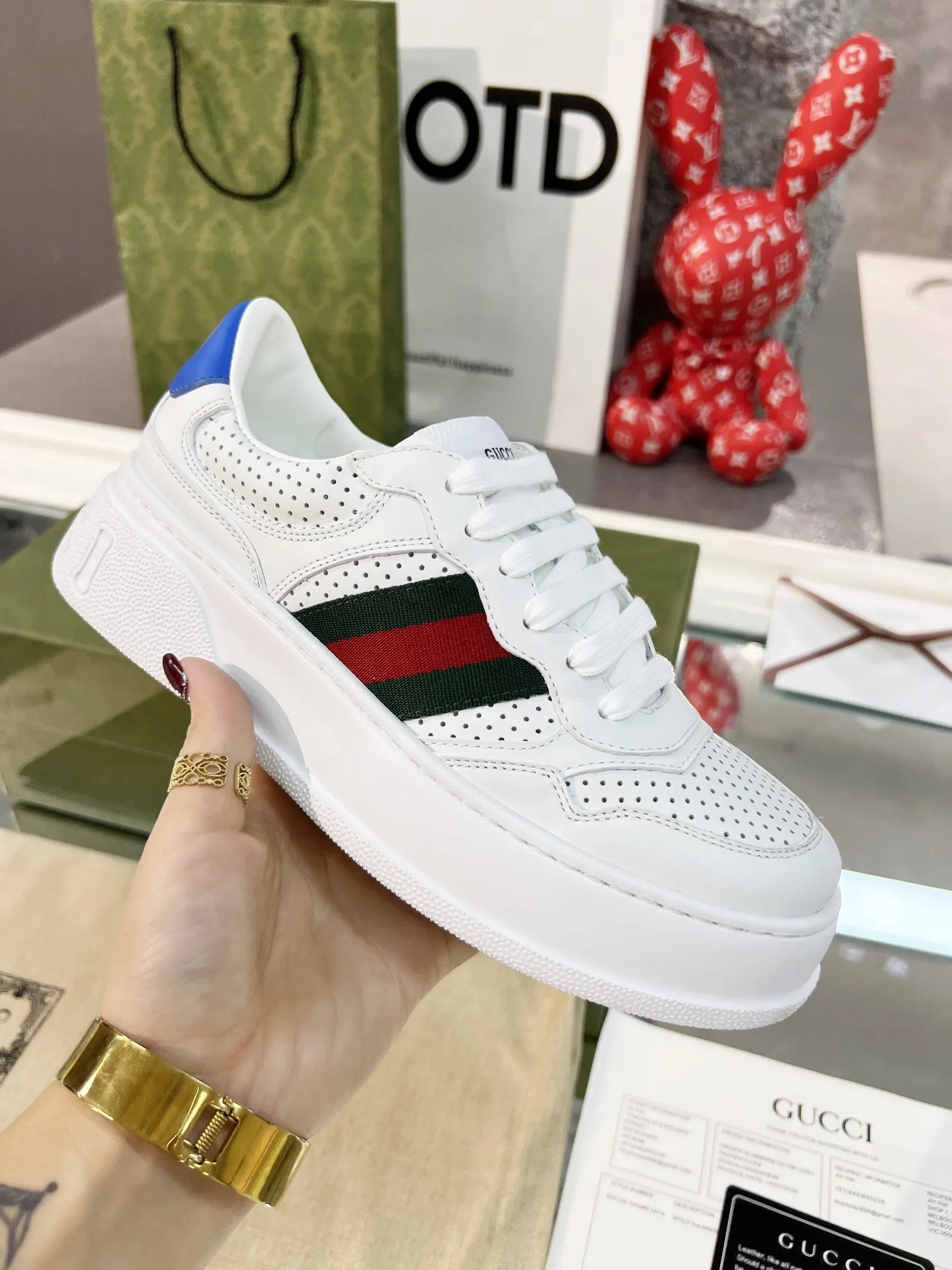 Gucci Logo休閒運動鞋 百搭款