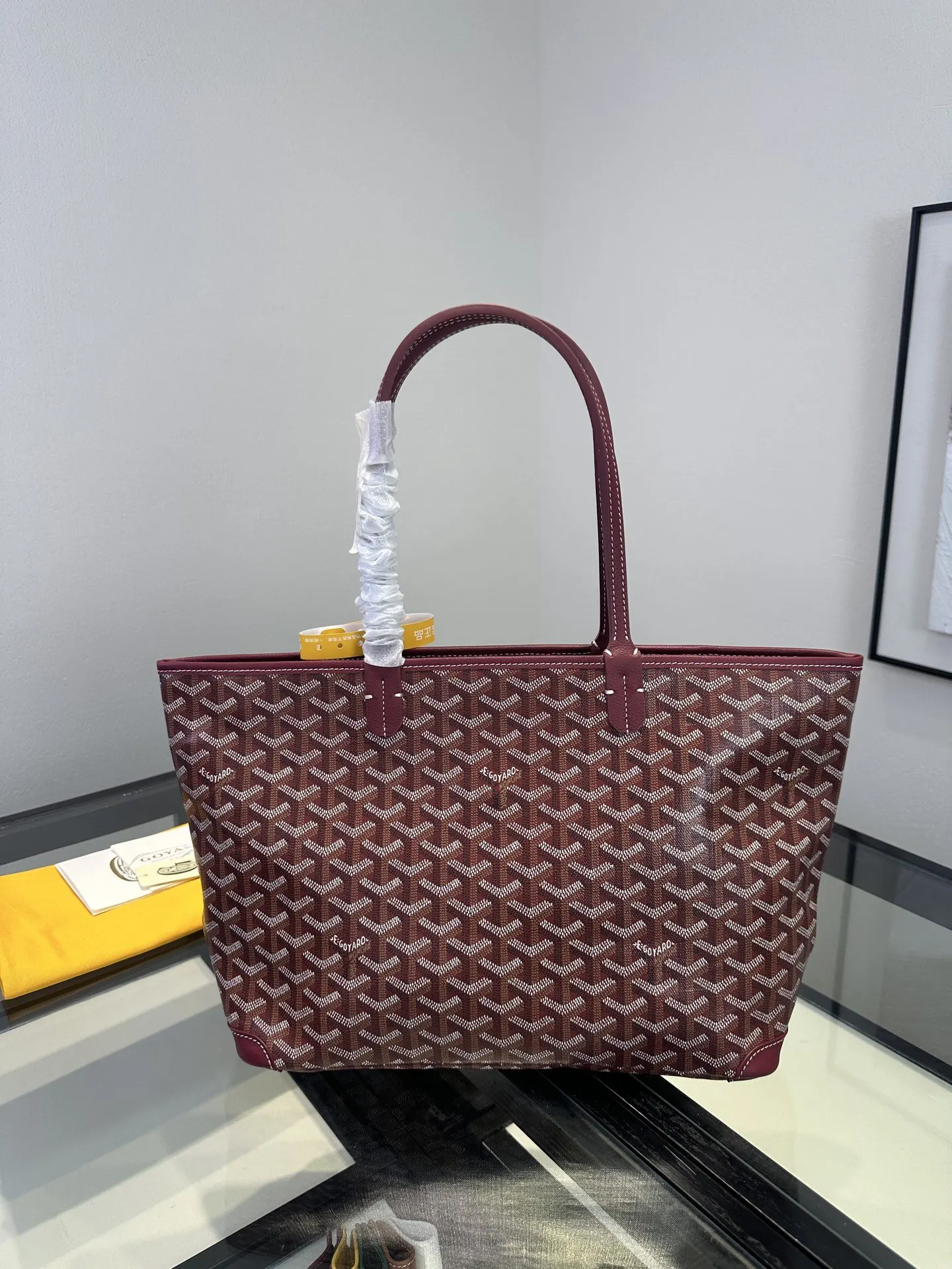 Goyard Hobo 酒紅 托特包 大容量托特款