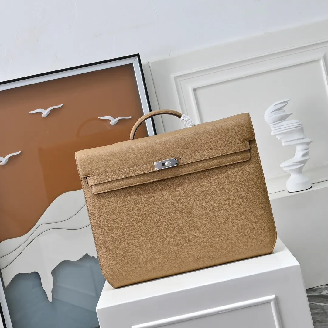 Hermes Top Handle Bag Classic Leather