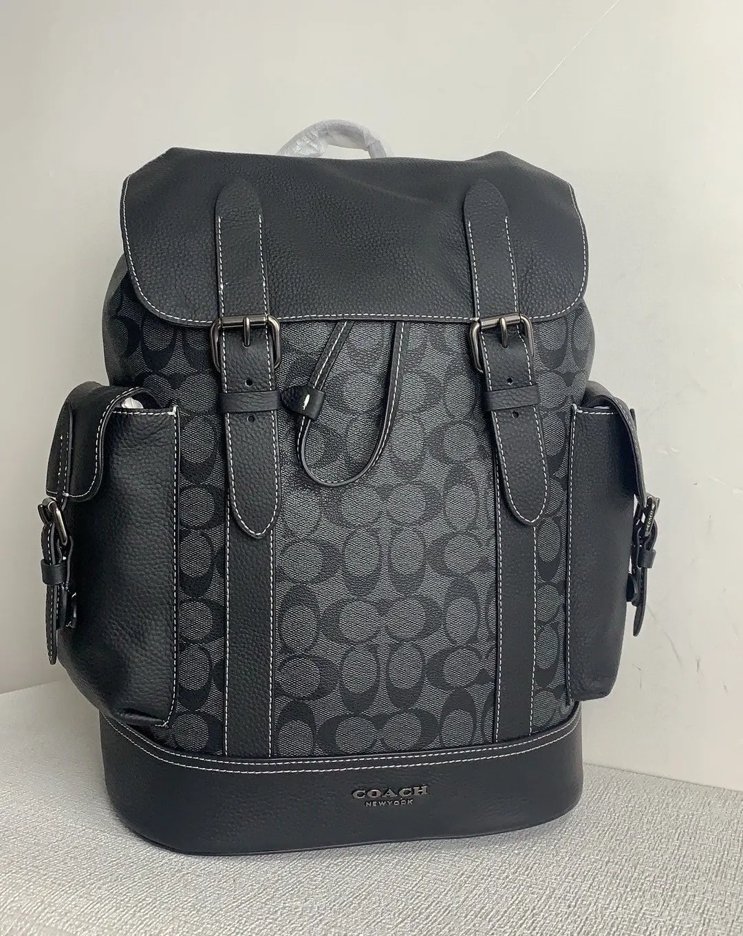Coach 老花 纯 十月 男士经 雙肩包 实用雙肩款