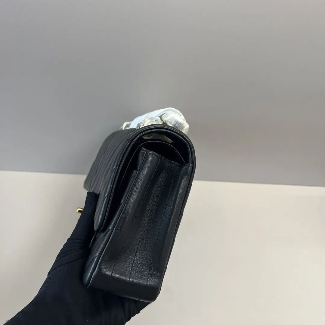 黑色 羊皮 出厂价 开发 腋下包 復古腋下背款