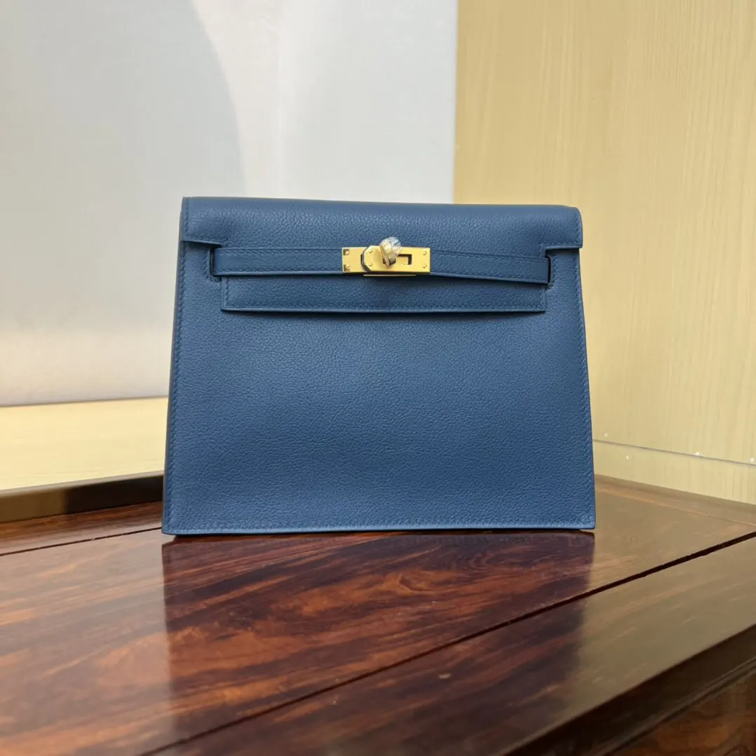 Hermes Kelly Danse Evercolor牛皮 斜背包 經典款