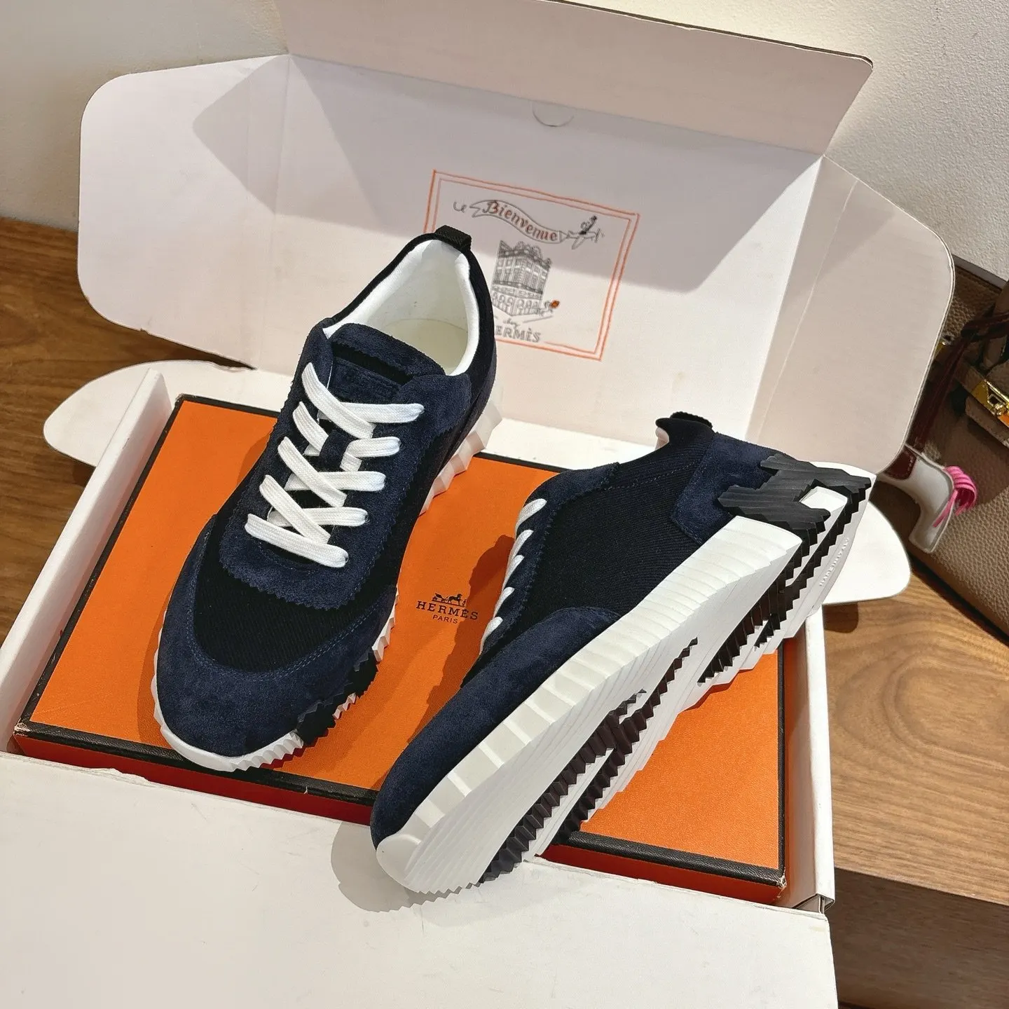Hermes SS Sneakers Casual Versatile