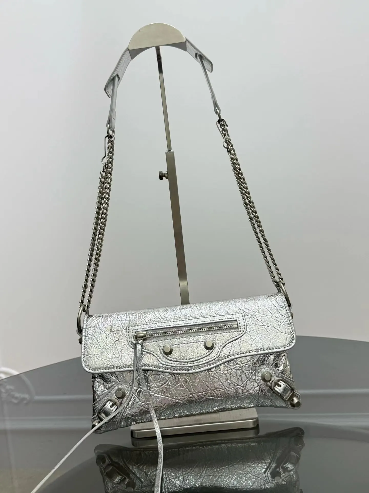 Balenciaga Clutch Bag Leather